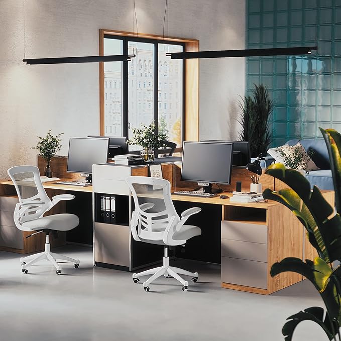Flash Furniture Kelista Mid-Back Swivel Office Chair