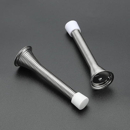 Ravinte Door Stoppers, 36 Pack Satin Nickel Spring Door Stops with Rubber Bumper, Door Stoppers for Bottom of Door