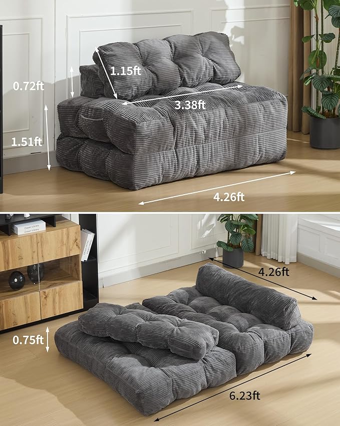 Folding Sofa Bed, Convertible Folding Out Sofa Bed