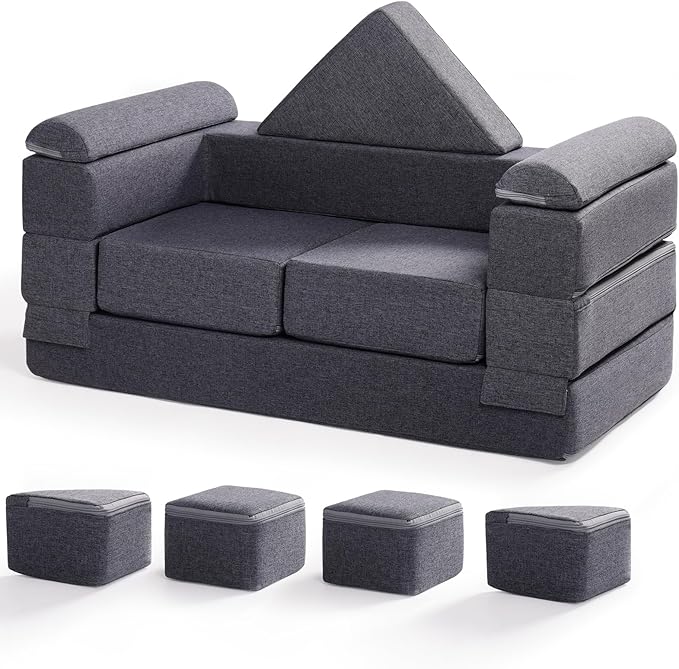 ROBUD Kids Couch, DIY-Style & Washable Toddler Sofa