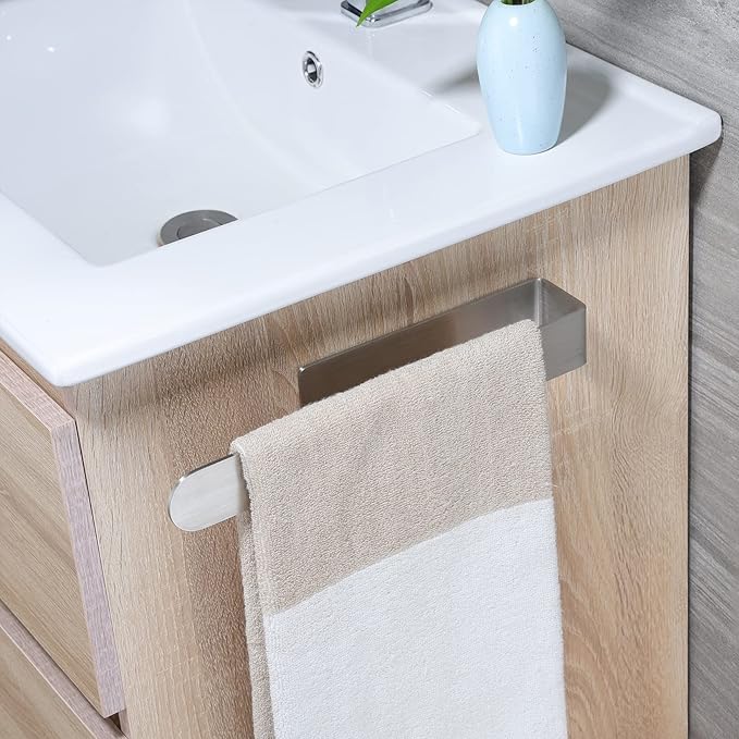 Taozun Towel Holder 11.8 Inch Brushed Hand Towel Rack Bathroom Towel Bar