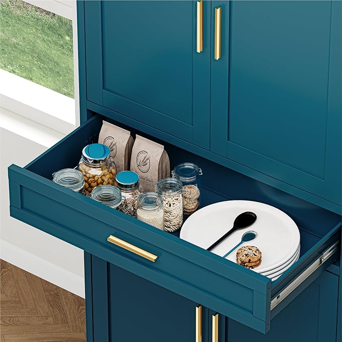 YAUWOH 71''Tall Kitchen Pantry Cabinet