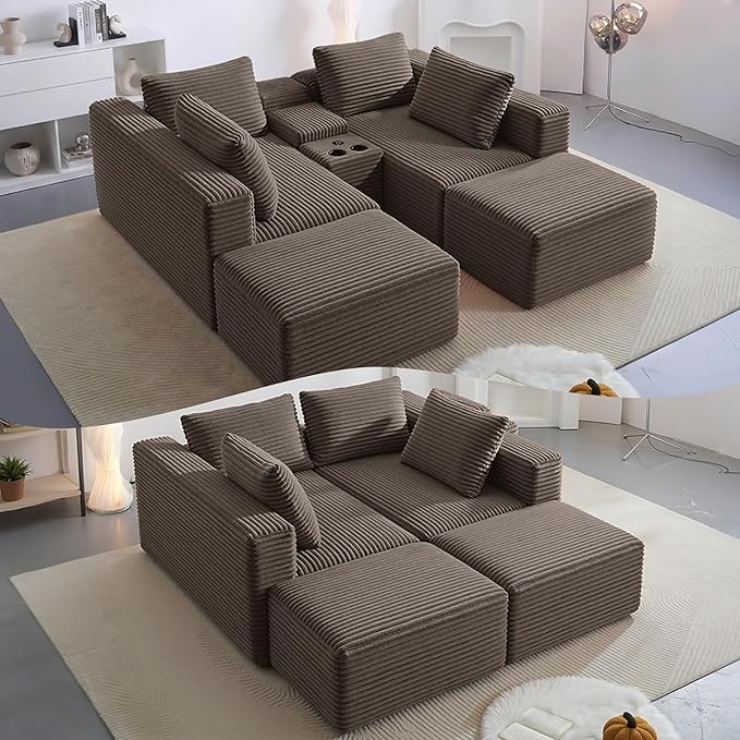 125" Oversized Sectional Couches