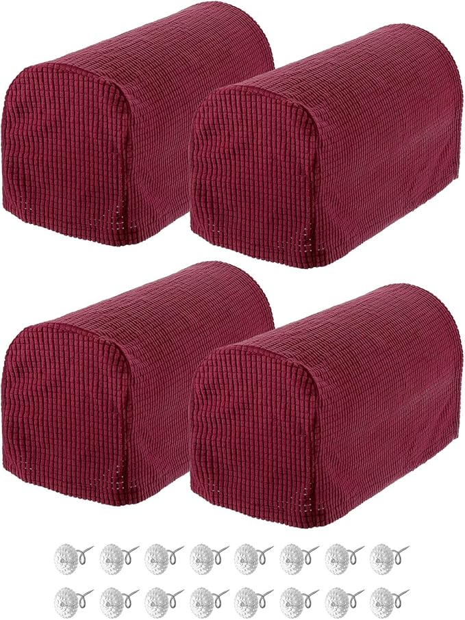 uxcell Stretch Armrest Covers Armchair Anti-Slip