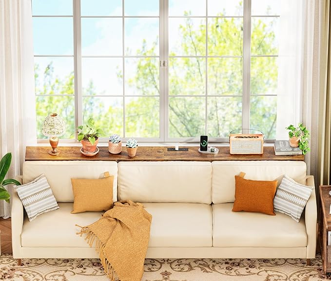 SUPERJARE 78.7 Inch Console Table
