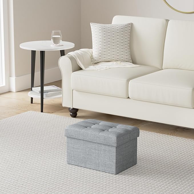 LINMAGCO Ottoman Storage Ottoman