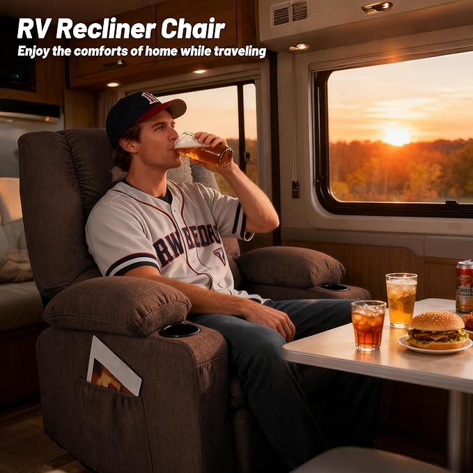 Oversized Swivel Rocker Recliner Chair
