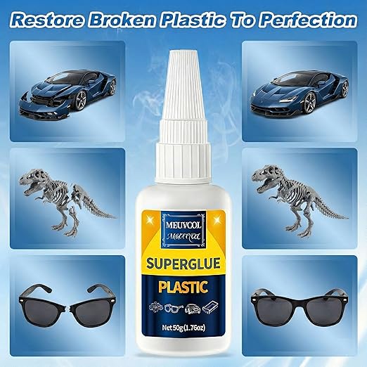 Plastic Glue 100g for Model, 3D Printing Repair, Legos & Miniatures,