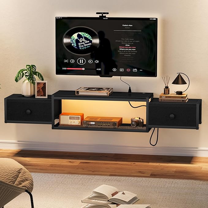 Snughome 63" Floating TV Stand