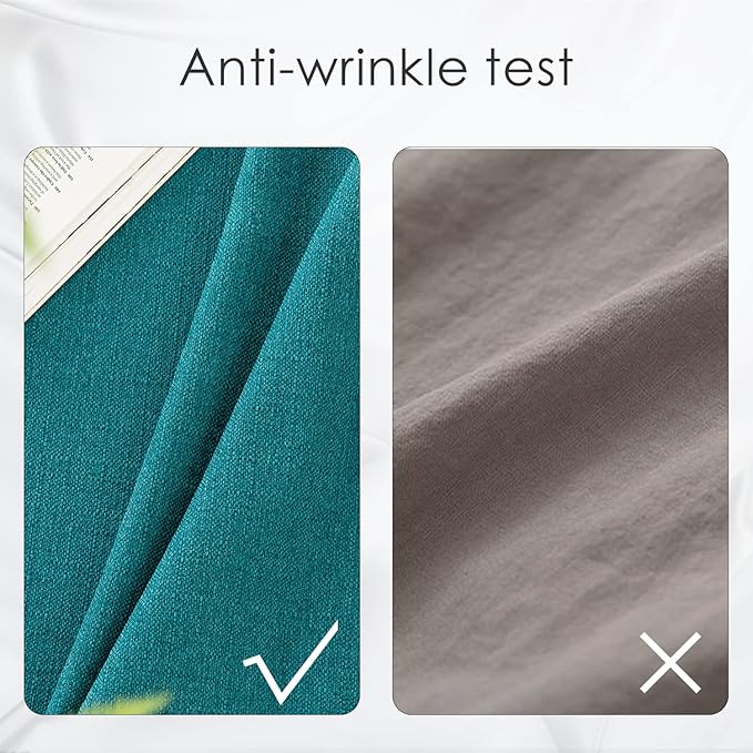BALCONY & FALCON Small Square Tablecloth Washable Wrinkle Resistant and Water