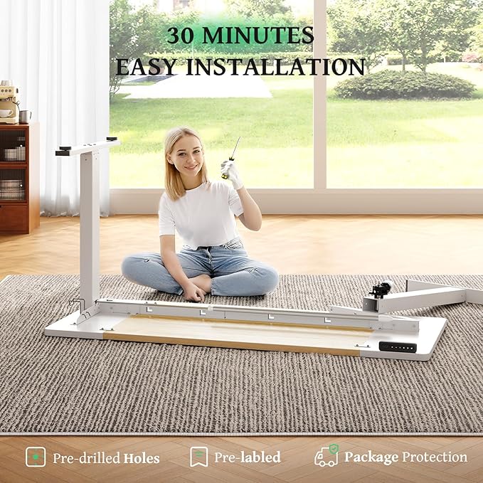 SIAGO Electric Standing Desk Adjustable