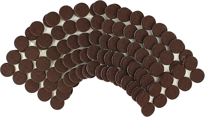 Smart Surface 8827 Heavy Duty Self Adhesive Furniture Felt Pads 1-Inch Round