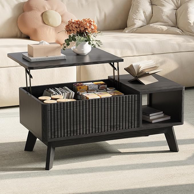 Wood Lift Top Coffee Table