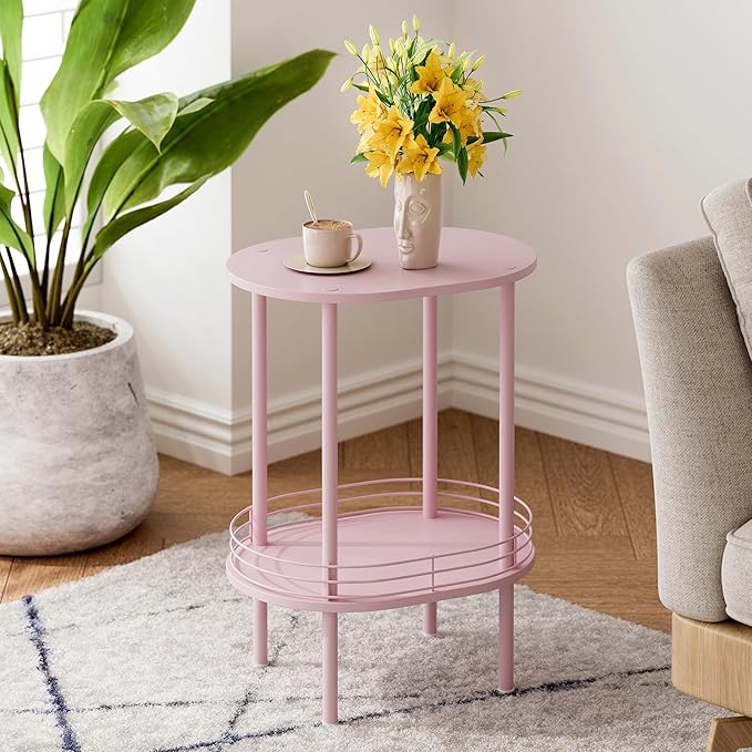 Small Modern Oval Side Table