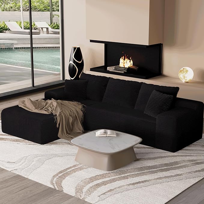 104" Convertible Sectional Couch