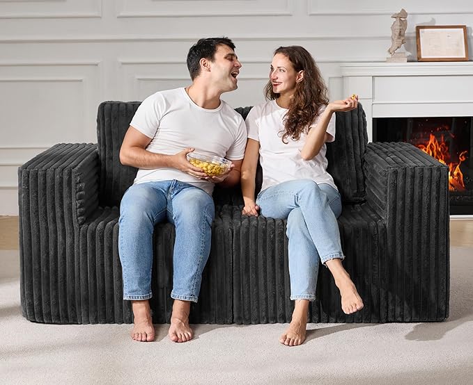 Modular Sectional Sofa 2 Seater Loveseat Modular Couch