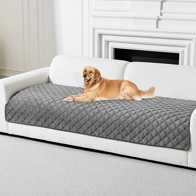 Deep Dream Velvet Couch Cover for Dogs Washable, Sectional Couch Covers