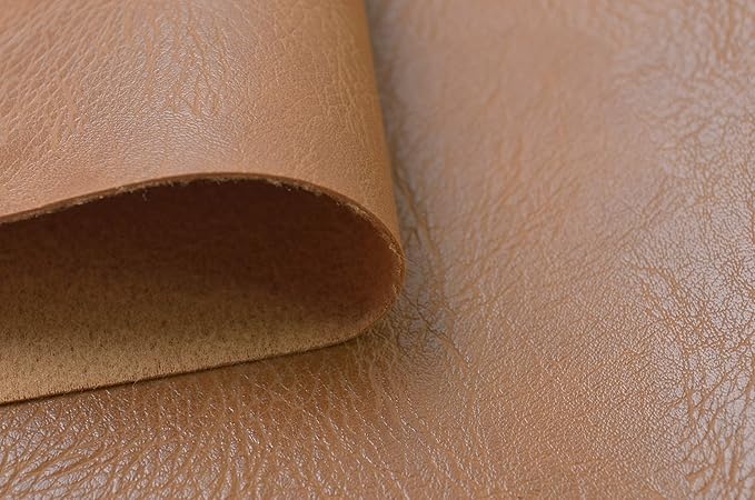 Wento Thick 3 Yard Faux Leather Fabric Soft Skin Grain PU Leather