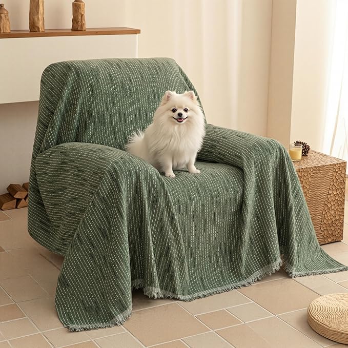 MYSKY HOME Oversized Armchair Couch Cover