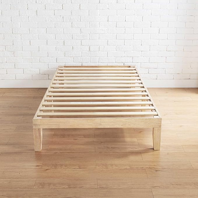 Mellow Naturalista Classic 12 Inch Solid Wood Platform Bed
