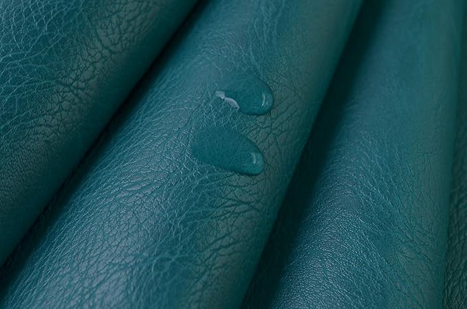 Wento Thick Faux Leather Fabric Soft Skin Grain PU Leather