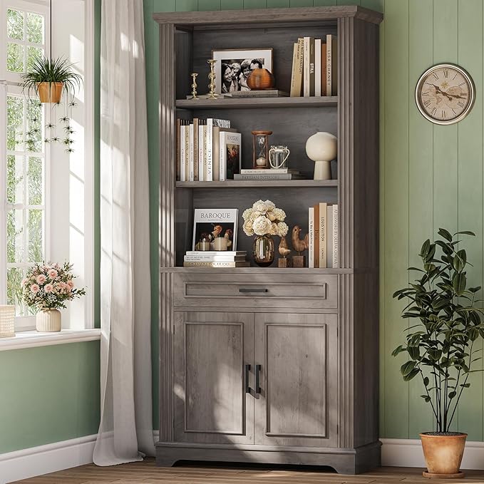 SEDETA Farmhouse Bookshelves and Bookcases