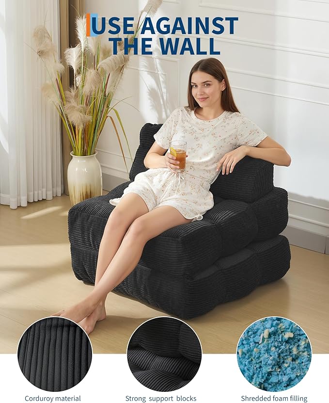 Folding Sofa Bed, 1 Person Sleeper Sofa