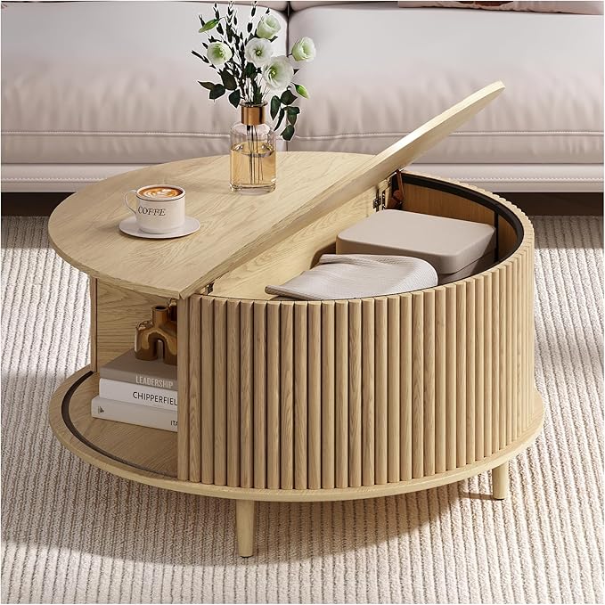 JOINICE, Round Coffee Table
