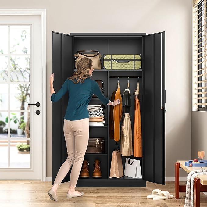 Wide & Deep Metal Storage Cabinet