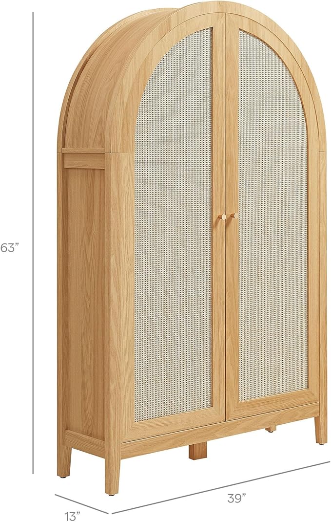 Modway Calista 63 Inch Arched Storage Cabinet