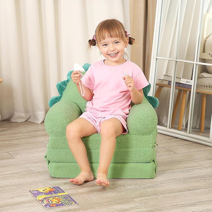 MOMCAYWEX Kids Sofa, Sherpa Couch