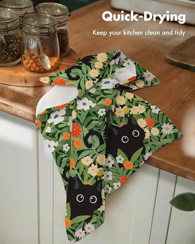 Cotton Kitchen Towels Set of 2