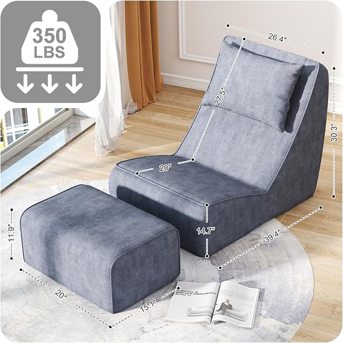 Giant Bean Bag Chair for Adults
