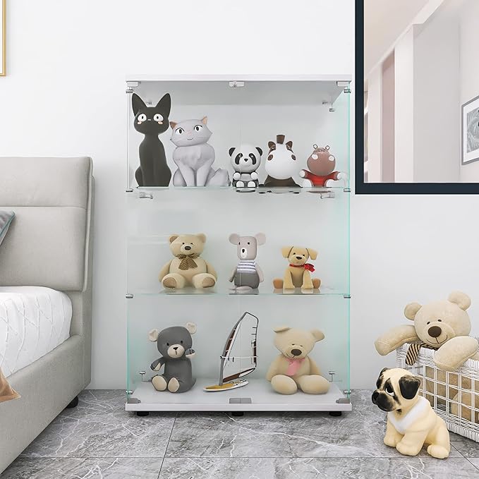 LFT HUIMEI2Y Glass Display Cabinet 3-Shelf