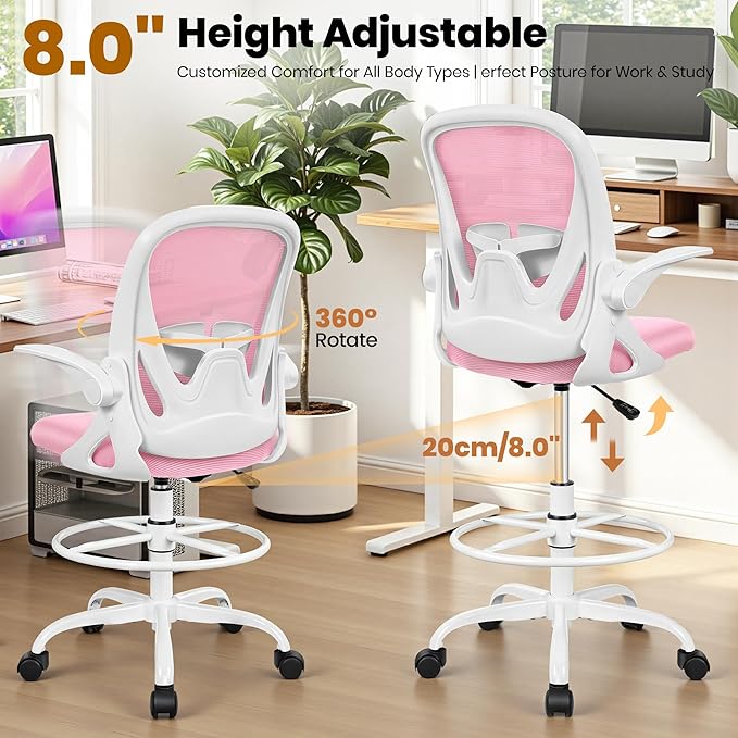 Primy Drafting Chair Tall Office Chair