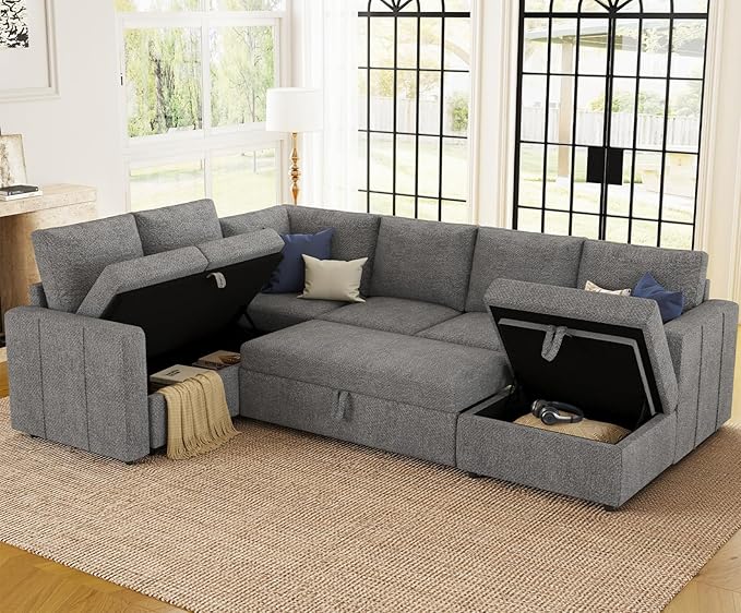 Belffin Modular Sectional Sleeper Sofa