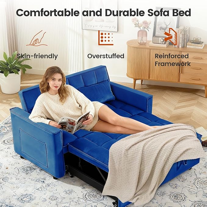 Convertible Sleeper Sofa Bed, Loveseat Sleeper Sofa