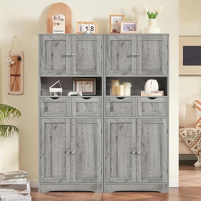 Iwell Tall Storage Cabinet