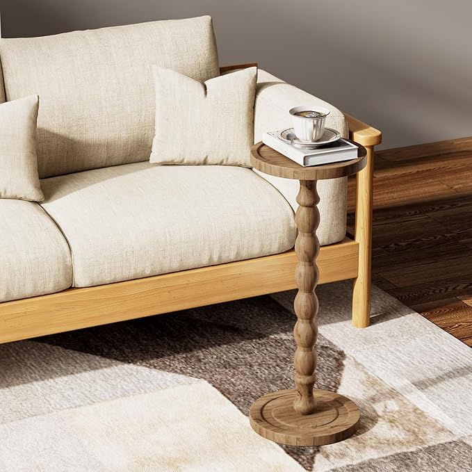 Small Side Table, Rubberwood‌ Drink Table