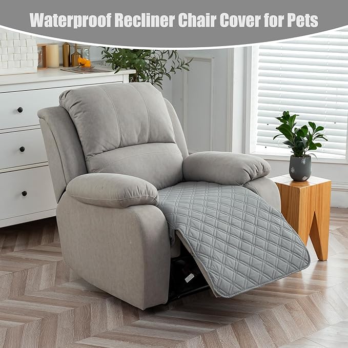 Genina Waterproof Recliner Chair Covers, Recliner Cover