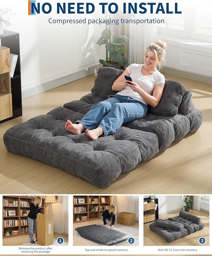 Folding Sofa Bed, Convertible Folding Out Sofa Bed