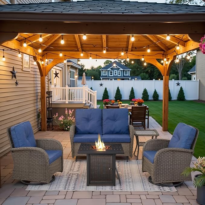 Belord 5 Pieces Patio Furniture Set