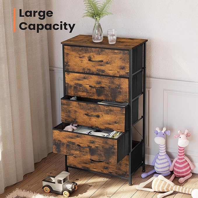 Crestlive Products Vertical Dresser Storage Tower