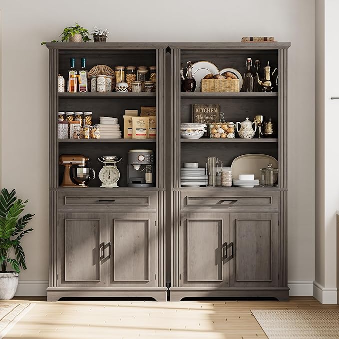 SEDETA Farmhouse Bookshelves and Bookcases