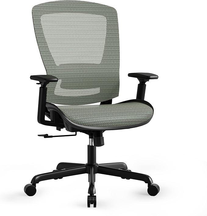 ELABEST Mesh Office Chair, Ergonomic Computer Desk Chair, Sturdy Task Chair-