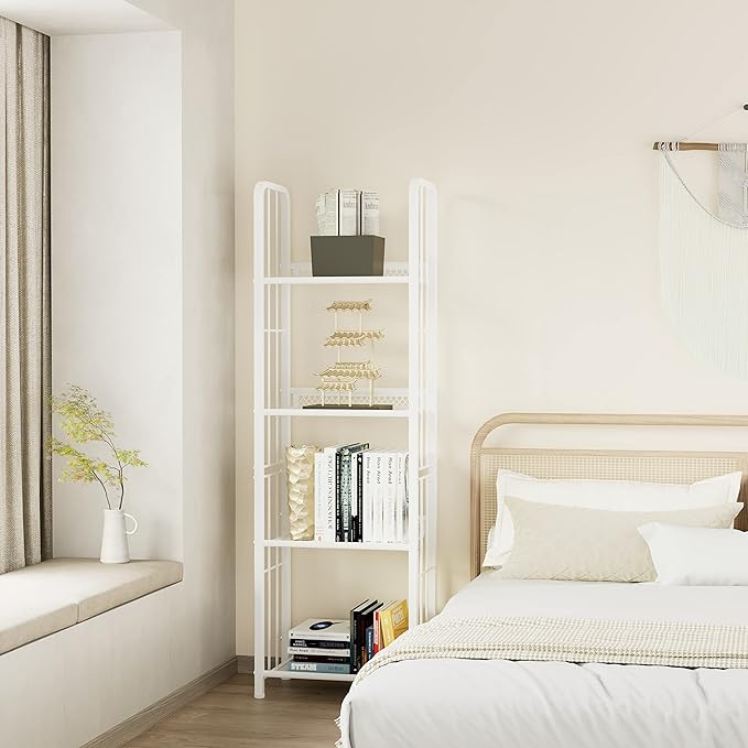 Bookshelf Storage Shelf Small Bookcase Freestanding Storage Stand