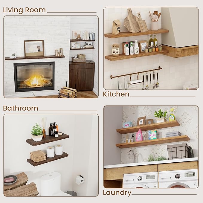 Floating Shelves for Wall Decor, Wall Shelves