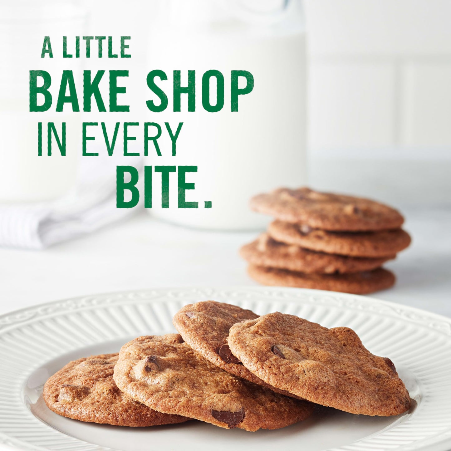 Tate's Bake Shop Cookies Gift Box, Chocolate Chip, Oatmeal Raisin, Salted Caramel and Lemon Cookies, 14 oz