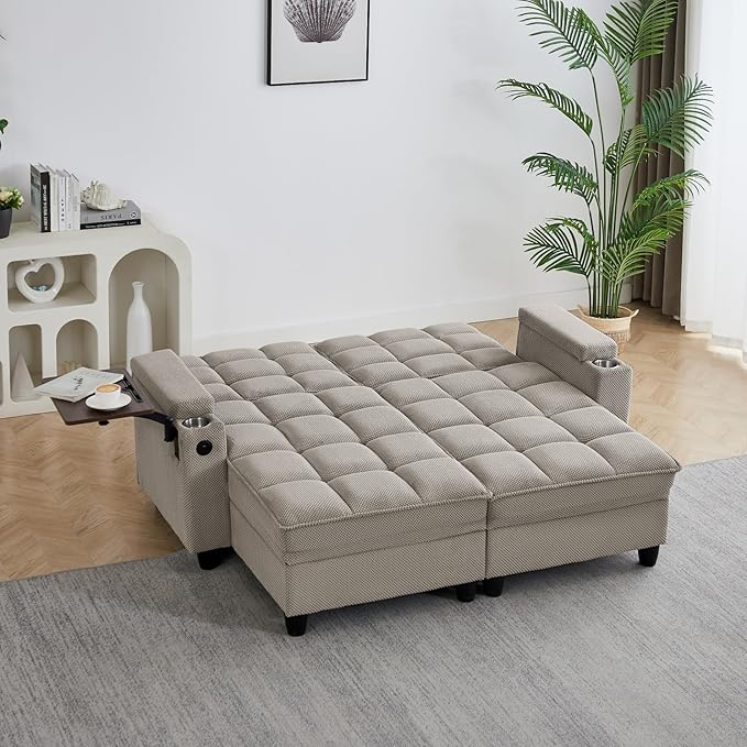 oaaktu Queen Size Sleeper Sofa Couch