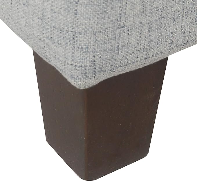 Homepop Home Decor Tufted Ainsley Button Storage Ottoman Bench